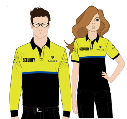 Picture of Talice Security Custom Long Sleeve Polo